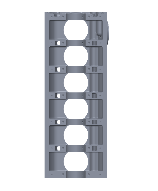 直列式6缸发动机缸体
